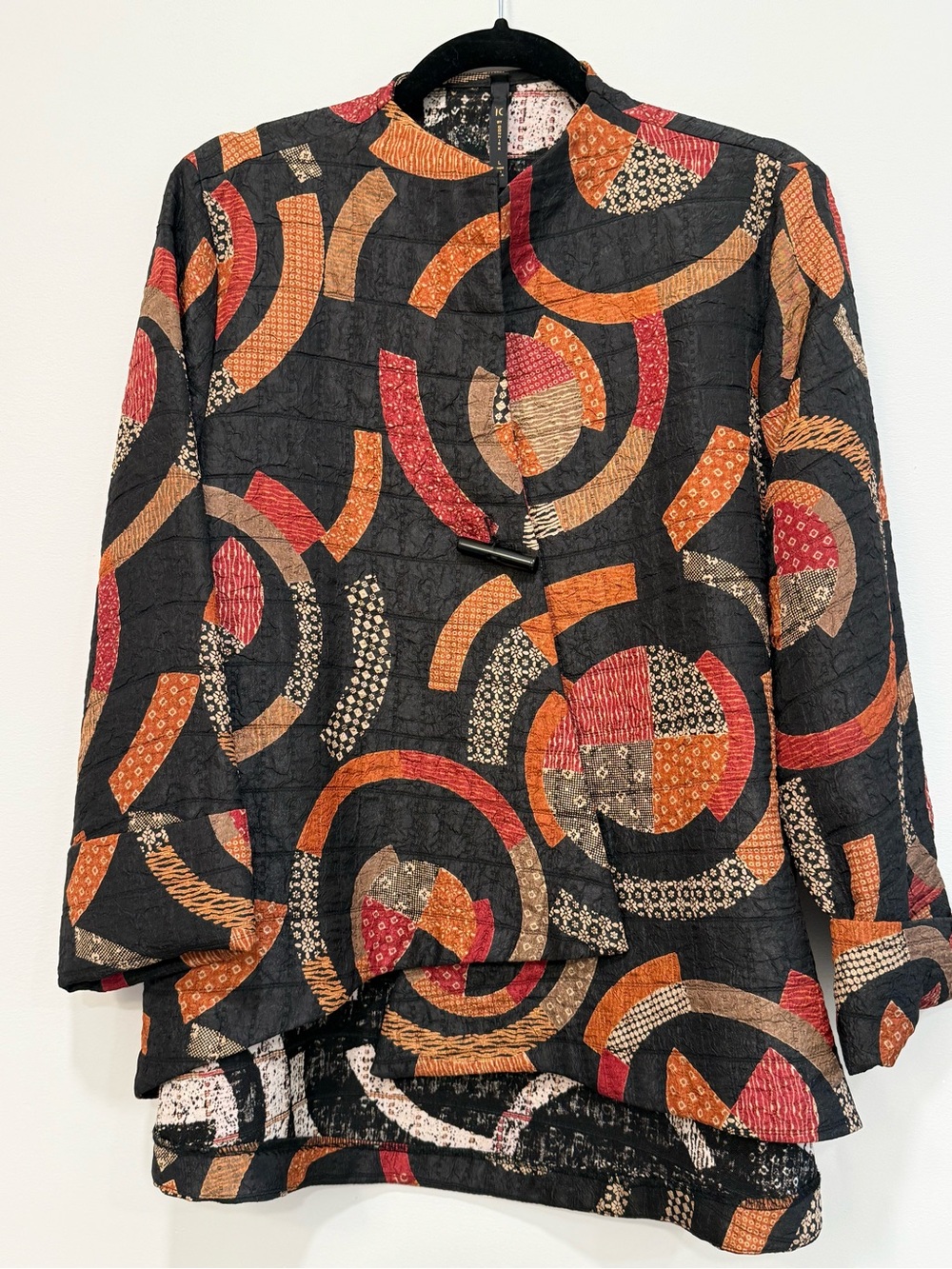 Asymmetric Abstract Statement Jacket from IC by Connie K